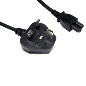 1.8m UK Plug To IEC C5 Extension Cable