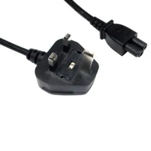 1.8m UK Plug To IEC C5 Extension Cable