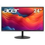 Acer 23.8" FHD IPS Monitor, 144Hz, 1ms, HDMI, VGA