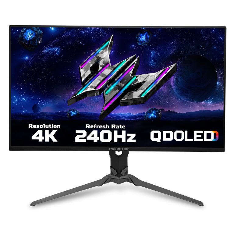 Acer Predator X27 X1 27" 4K UHD QD-OLED 240Hz Gaming Monitor