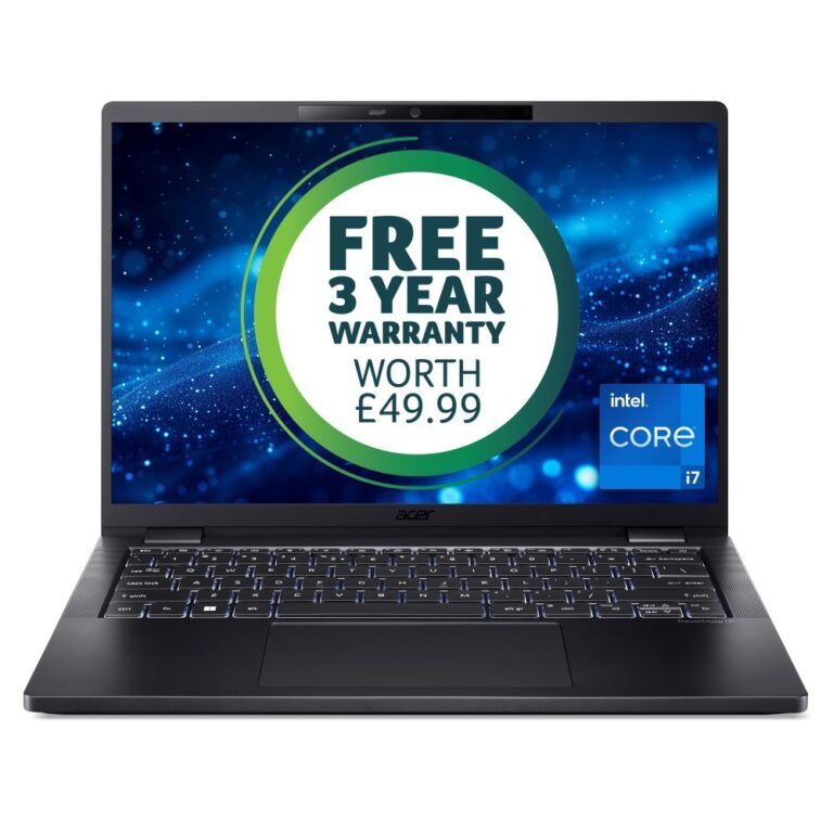 Acer TravelMate P6: 14" WUXGA, i7-1355U, 16GB LPDDR5, 512GB SSD, Win 11 Pro