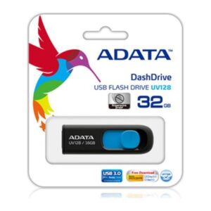 ADATA DashDrive UV128 128GB USB 3.2 Flash Drive