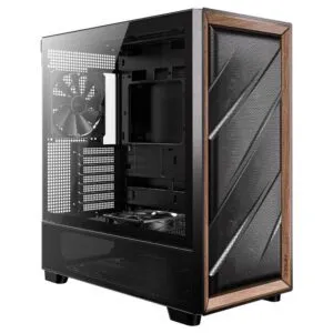 Antec FLUX Mid Tower PC Case with Tempered Glass and 5 PWM Fans