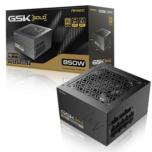 Antec GSK850 V2 850W power supply with retail box