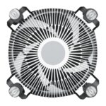 ARCTIC Alpine 17 CPU Cooler Black/Silver