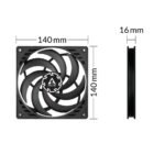 ARCTIC P14 Slim PWM Pressure Fan