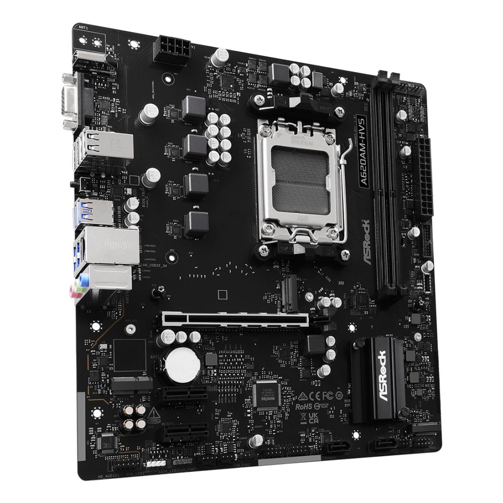 Asrock A620AM-HVS AM5 Micro ATX Motherboard