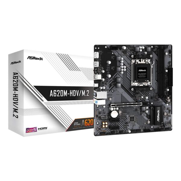 Asrock A620M-HDV AMD AM5 Micro ATX Motherboard