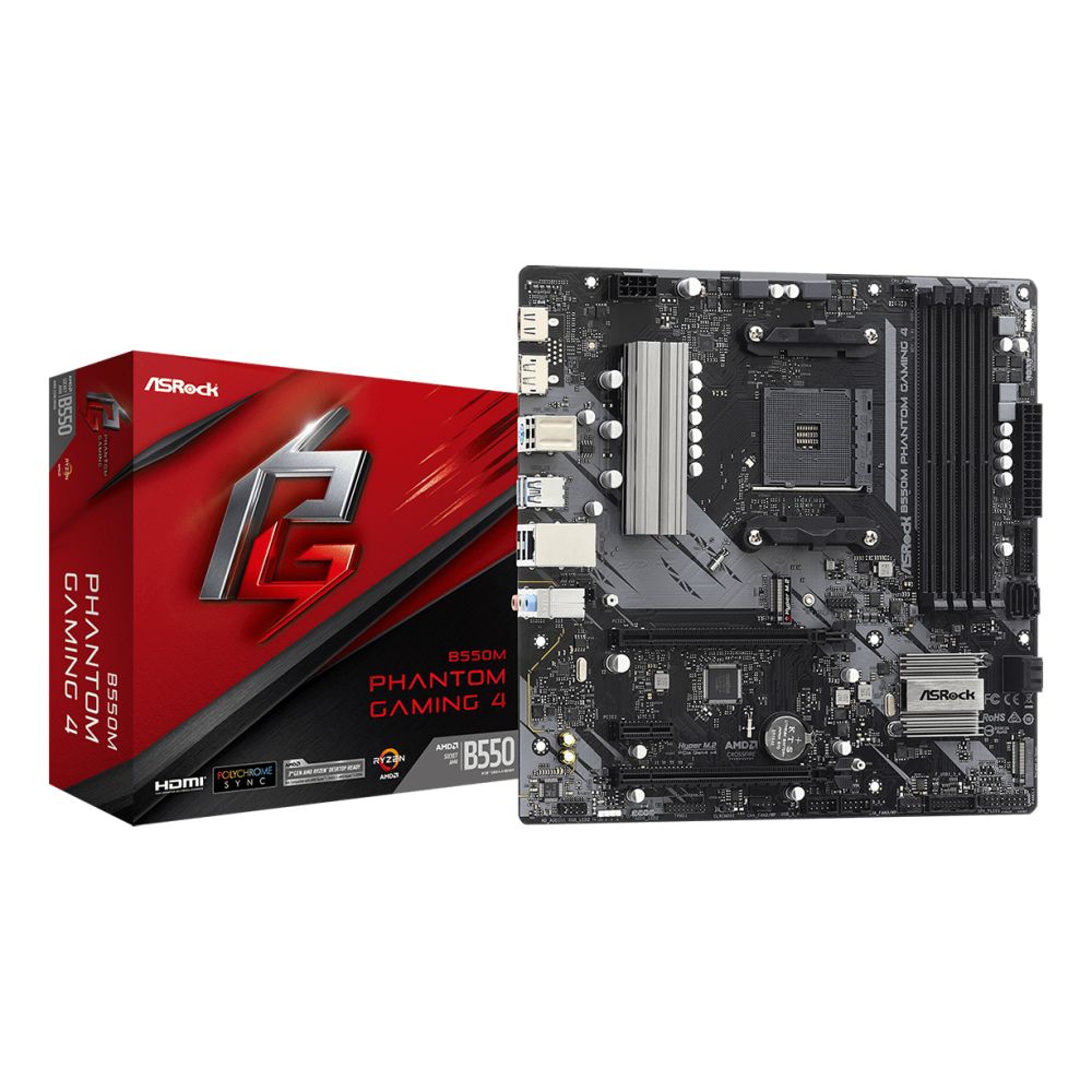 Asrock B550M Phantom Gaming 4 Motherboard