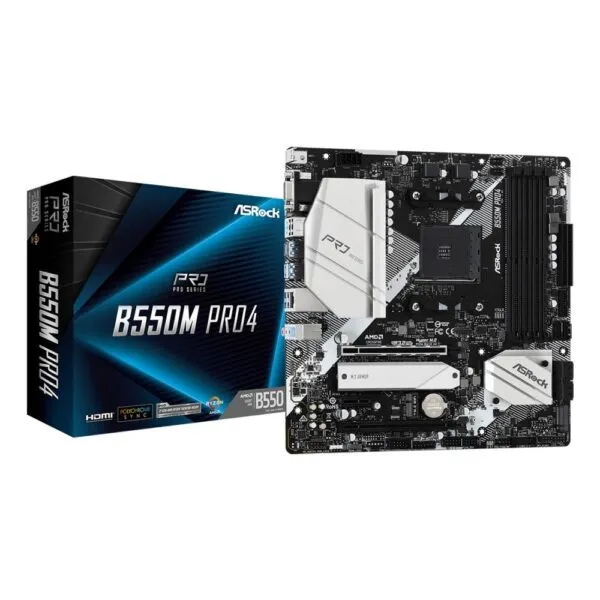Asrock B550M Pro4 micro ATX motherboard