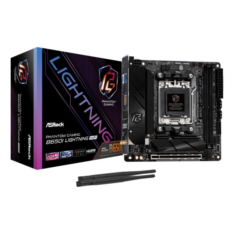 Asrock B650I Lightning WiFi AM5 Mini ITX