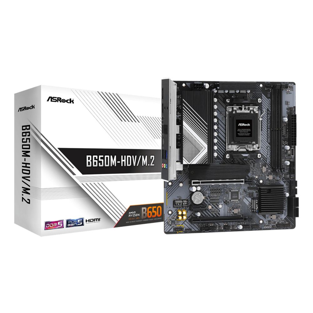 Asrock B650M-HDV AMD B650 AM5 micro ATX