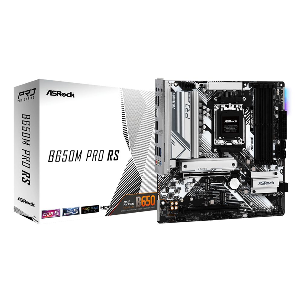 Asrock B650M Pro RS AMD B650 Micro ATX