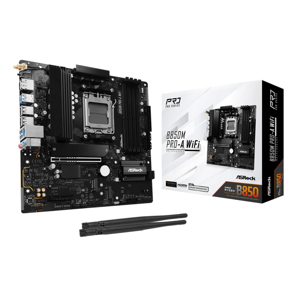 Asrock B850M Pro-A WiFi AM5 micro ATX motherboard