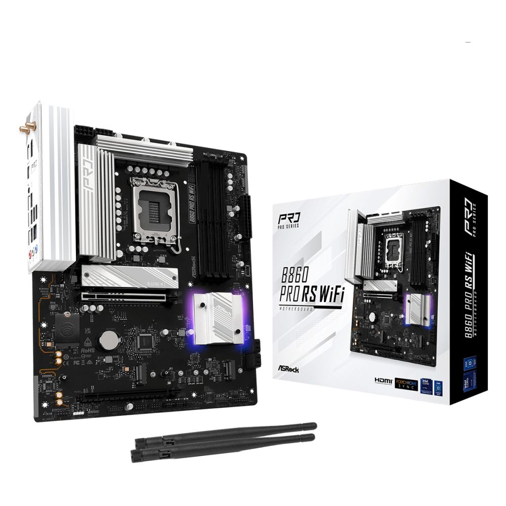 Asrock B860 Pro RS WiFi ATX Motherboard Asrock B860 Pro RS WiFi ATX Motherboard