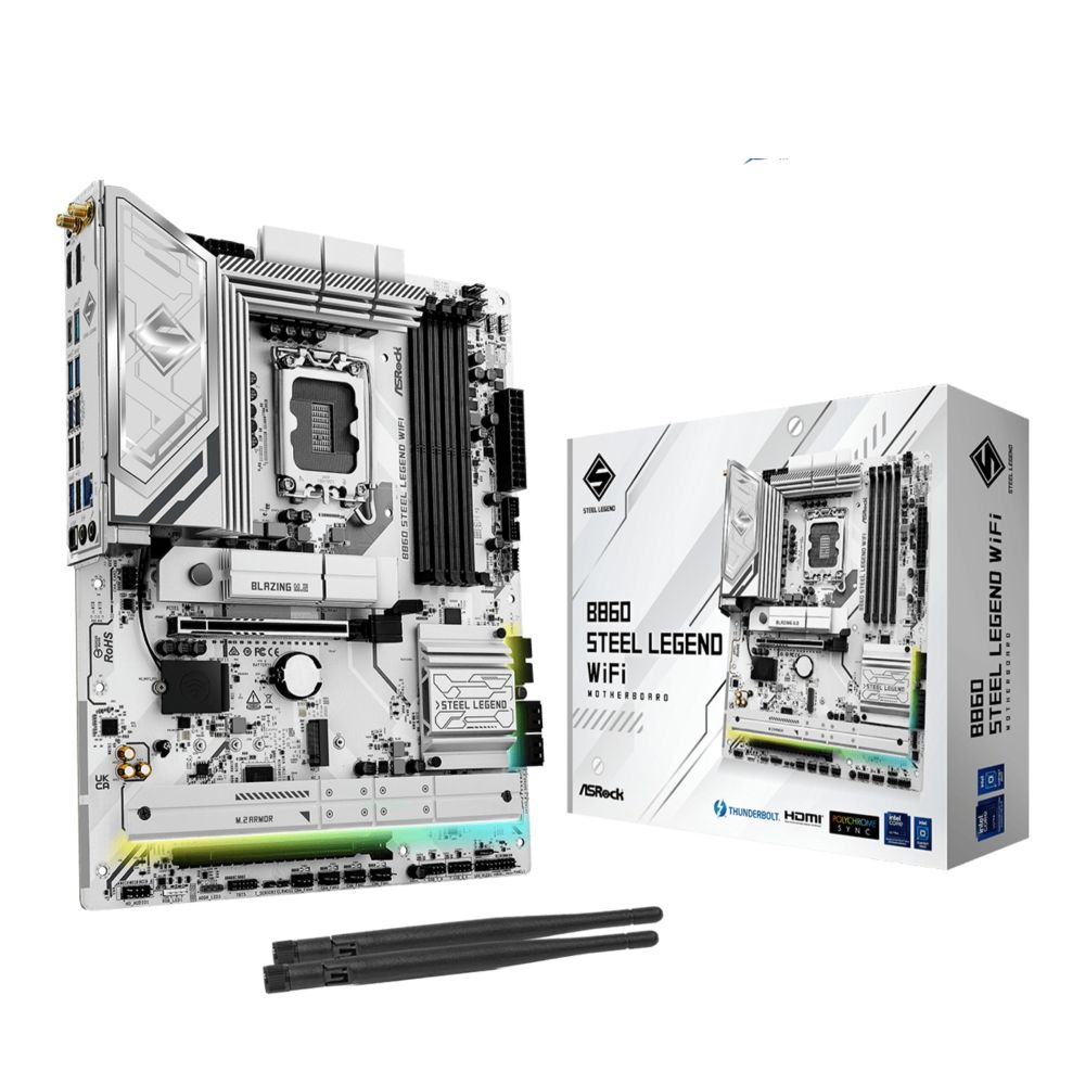 Asrock B860 Steel Legend WiFi ATX Motherboard