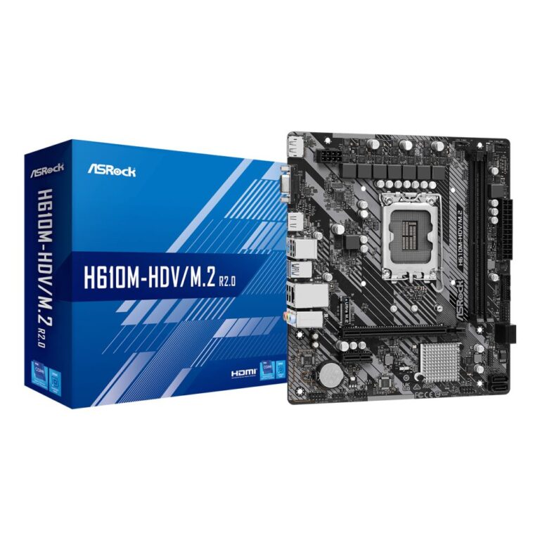 Asrock H610M-HDV/M.2 R2.0 motherboard