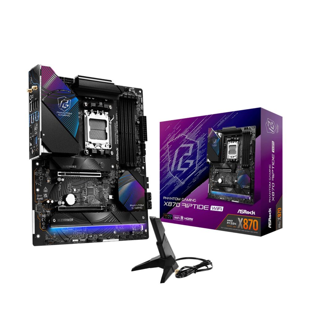 Asrock X870 Riptide WiFi ATX Motherboard Asrock X870 Riptide WiFi ATX Motherboard