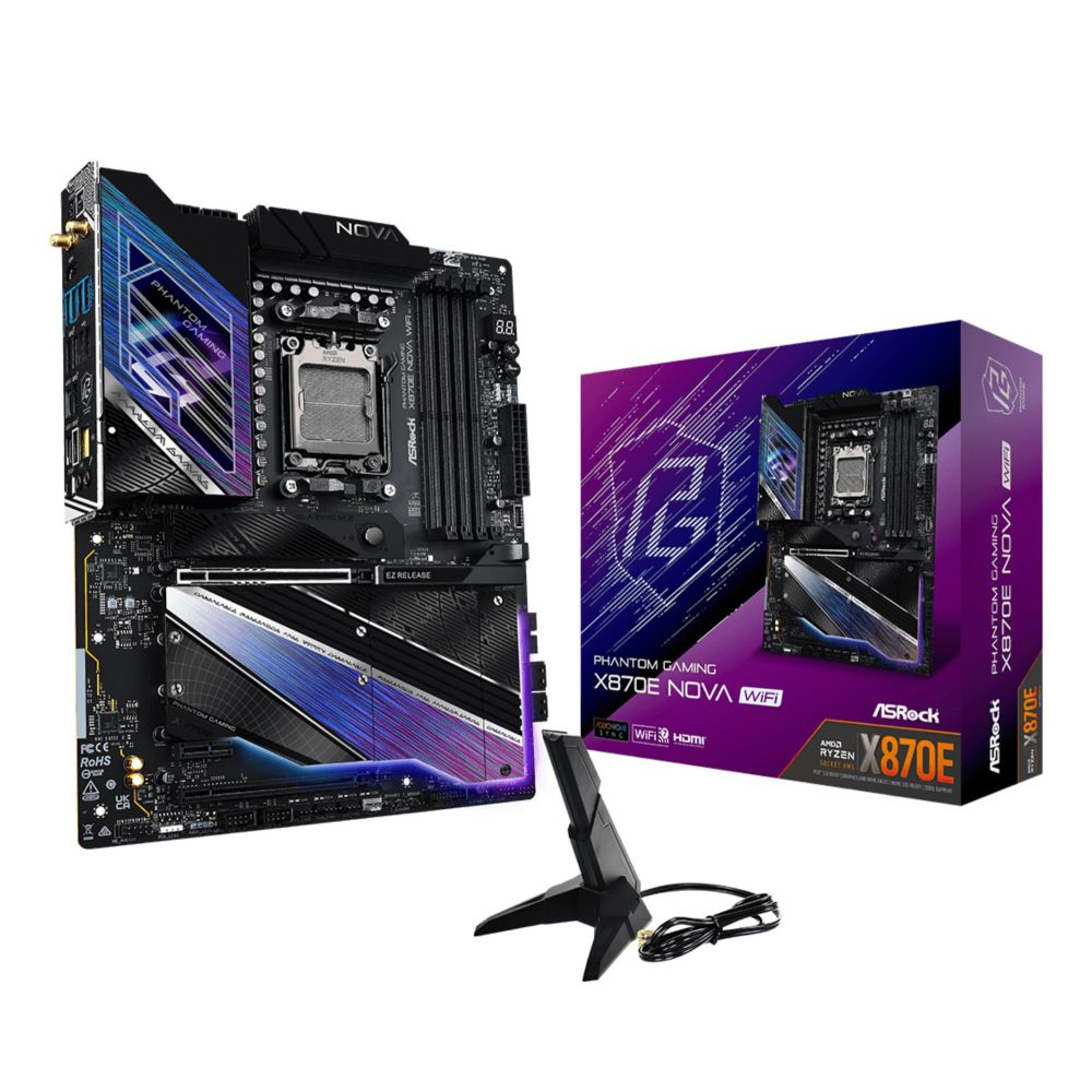 Asrock X870E NOVA WIFI ATX Motherboard