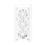 ASUS A21 PLUS White Micro-ATX Case (Tempered Glass, 4x ARGB Fans)