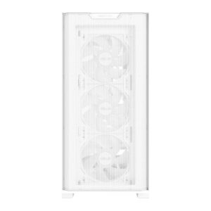 ASUS A21 PLUS White Micro-ATX Case (Tempered Glass, 4x ARGB Fans)