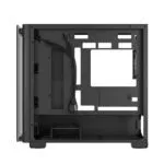 ASUS A23 PLUS Black Micro-ATX Case (Tempered Glass, 4x ARGB Fans)