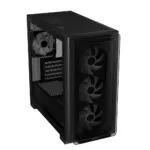 ASUS A23 PLUS Black Micro-ATX Case (Tempered Glass, 4x ARGB Fans)