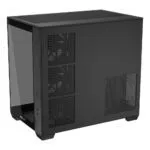ASUS A32 PLUS Black ATX Dual-Chamber Case (Tempered Glass, USB-C, 4x ARGB Fans)