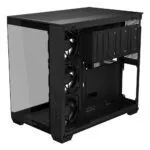 ASUS A32 PLUS Black ATX Dual-Chamber Case (Tempered Glass, USB-C, 4x ARGB Fans)
