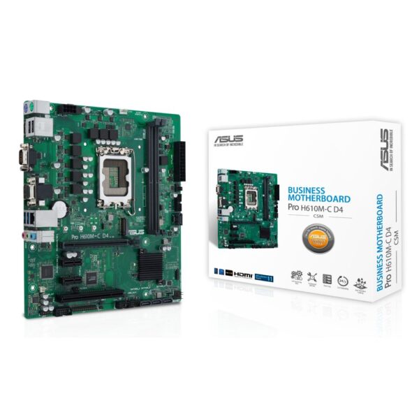 ASUS H610M-C D4-CSM micro ATX motherboard