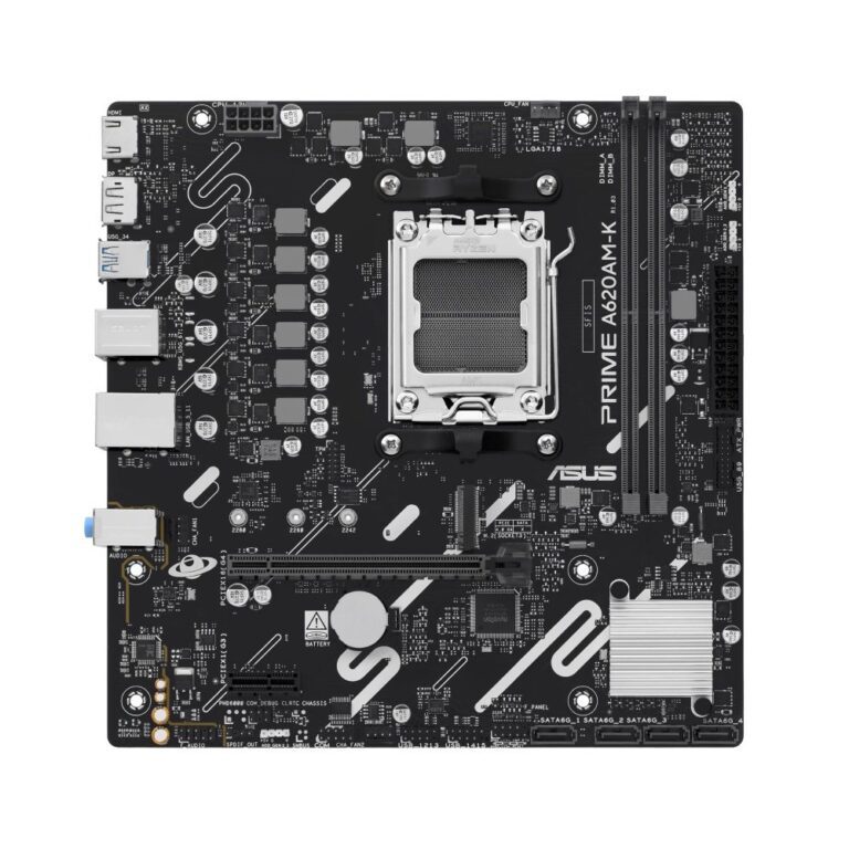 ASUS PRIME A620AM-K AM5 micro ATX motherboard