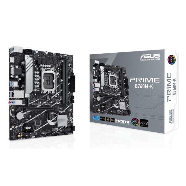 ASUS PRIME B760M-K Micro ATX Motherboard