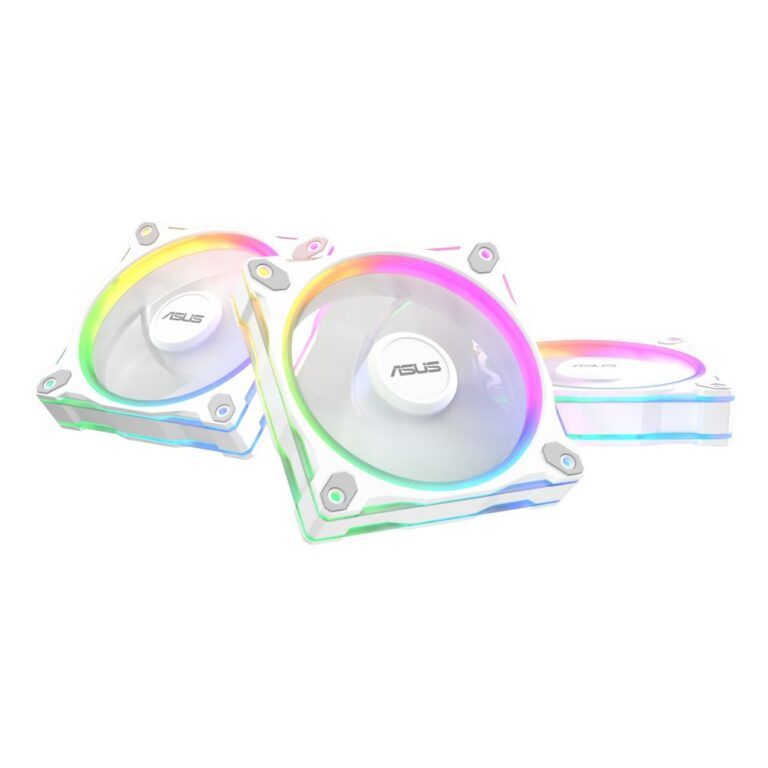 ASUS Prime MR120 ARGB White 3in1 Fan Set