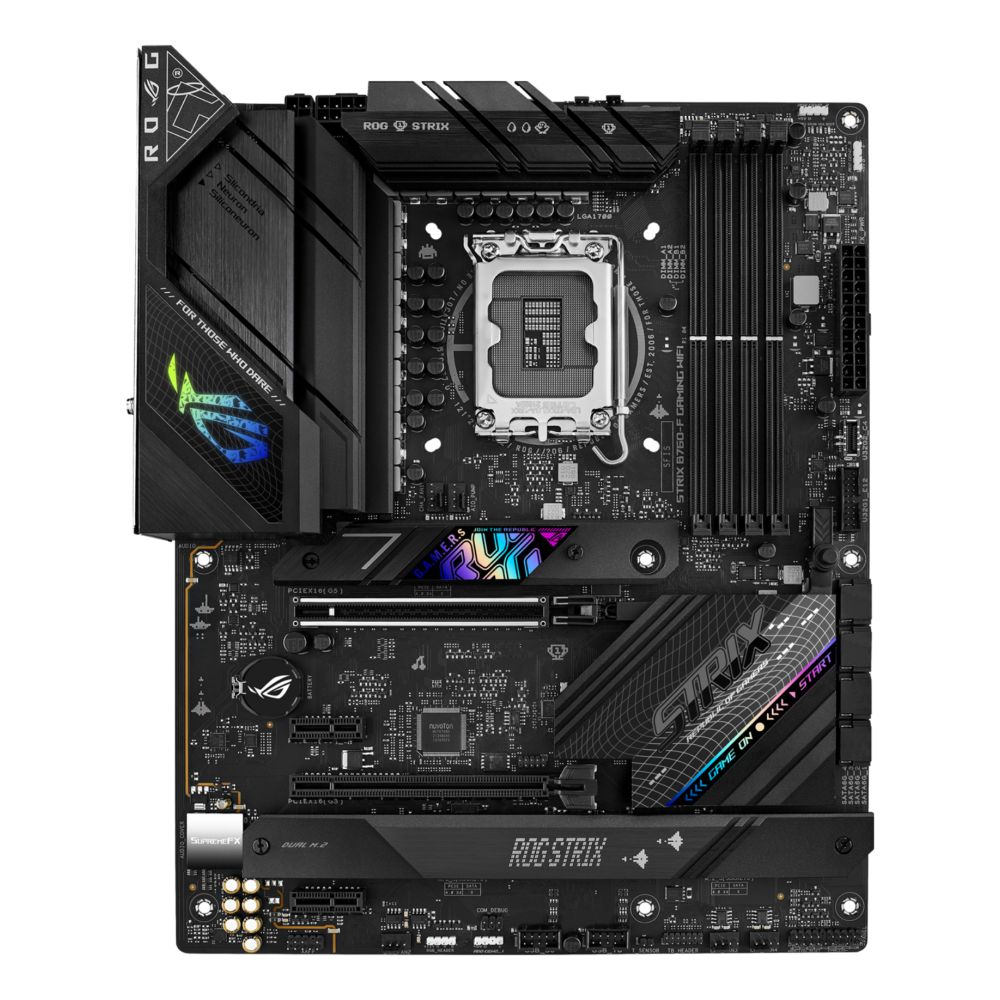 ASUS ROG STRIX B760-F Gaming WiFi Motherboard ASUS ROG STRIX B760-F Gaming WiFi Motherboard