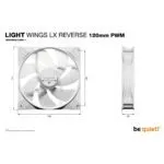 be quiet! Light Wings LX 120mm PWM Fan