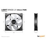 be quiet! LIGHT WINGS LX 120mm PWM Fan
