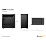 Be Quiet! PURE BASE 501 Black