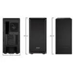 be quiet! Pure Base 600 Black/Silver