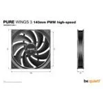 be quiet! Pure Wings 3 140mm Fan