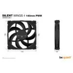 be quiet! Silent Wings 4 140mm Fan