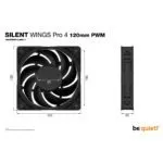 be quiet! Silent Wings Pro 4 Fan