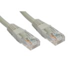 Cables Direct 1m Cat6 Grey U/UTP Cable