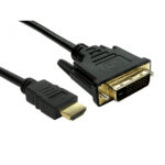Cables Direct 77DVHD-3302 HDMI-DVI Adapter Cable
