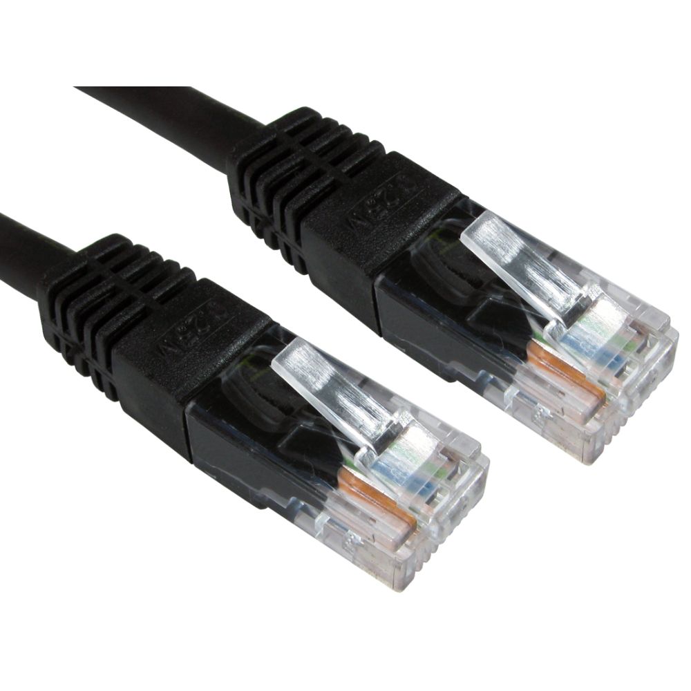 Cables Direct ERT-605K Black Cat6 U/UTP Cable