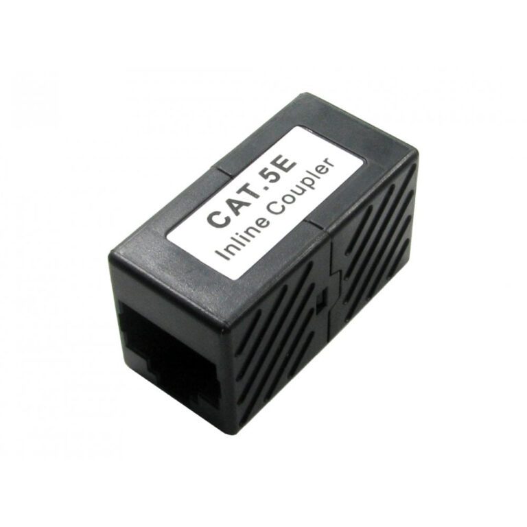 Cables Direct RJ45 Gender Changer Black