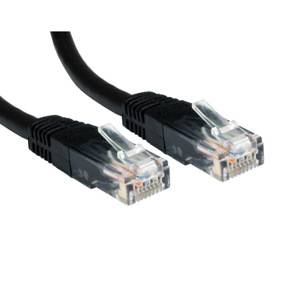 Cat6 1m Black U/UTP Cable