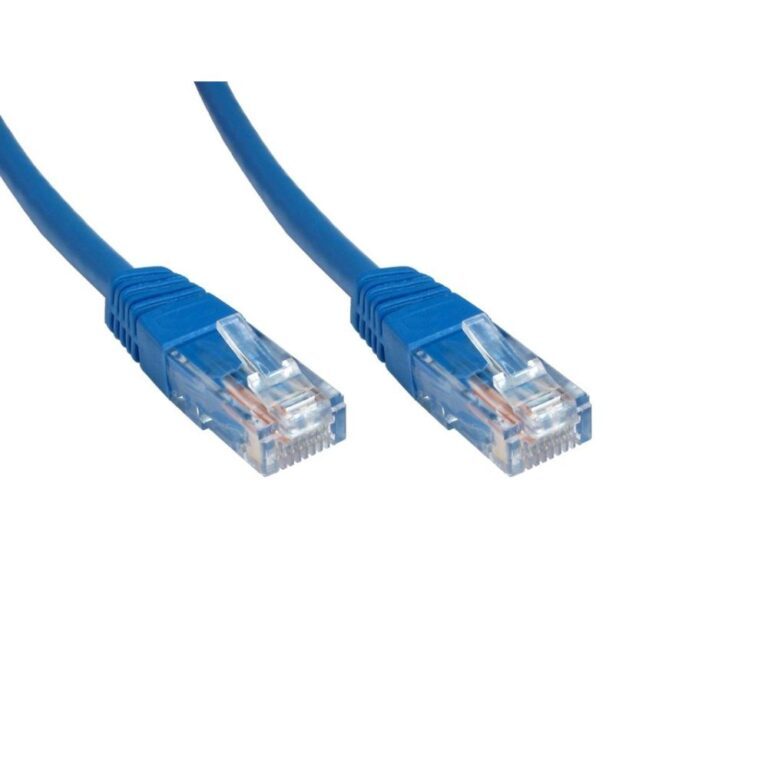 Cat6 Blue U/UTP Networking Cable 1m