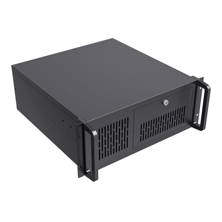 CIT 4U Rackmount Server Case, Heavy-Duty with Lockable Front Door