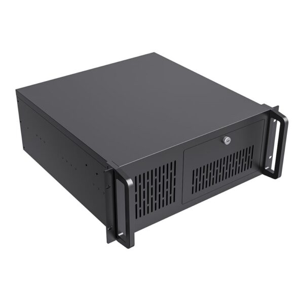 CIT 4U Rackmount Server Case, Heavy-Duty with Lockable Front Door