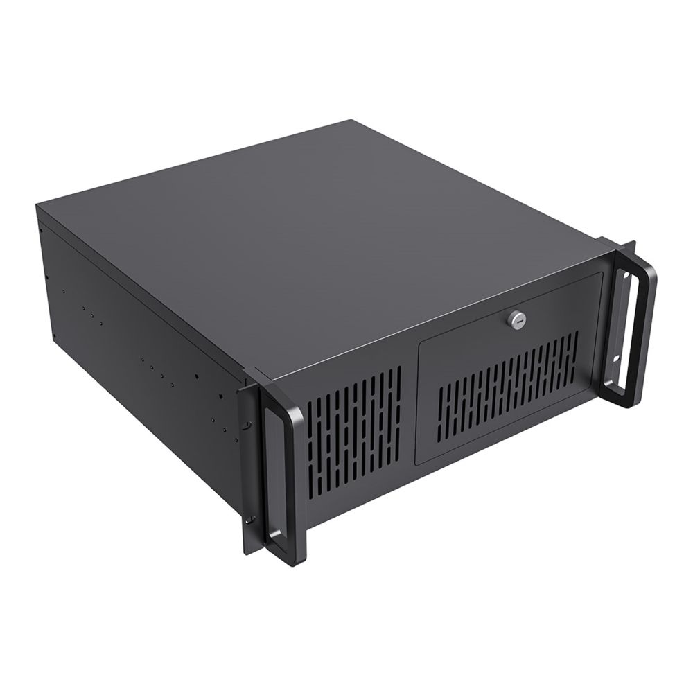 CIT 4U Rackmount Server Case, Heavy-Duty with Lockable Front Door